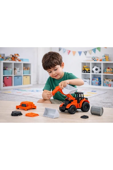 Çılgın Dozer Kırmızı ürün görseli 1