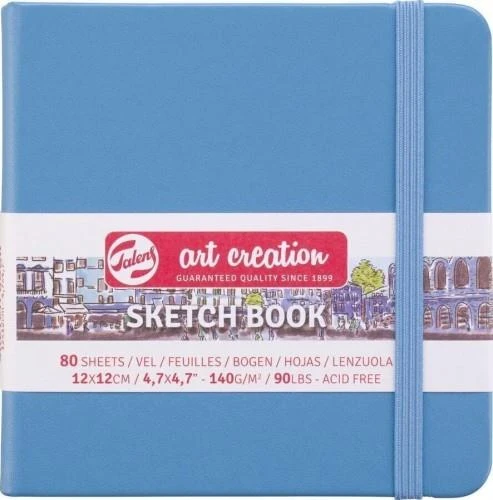 Art creation Sketch Book Eskiz Bloğu 12x12 140gr 80 Yaprak MAVİ ürün görseli 1