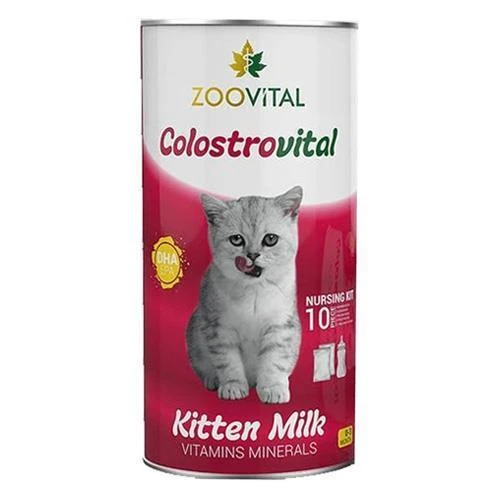 Zoovital Colostro Vital Yavru Kedi Süt Tozu Ve Biberon Seti 200 Gr ürün görseli 1