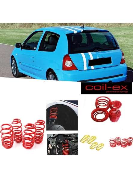 renault clio 2 coil-ex 4.cm spor helezon yay ürün görseli 1