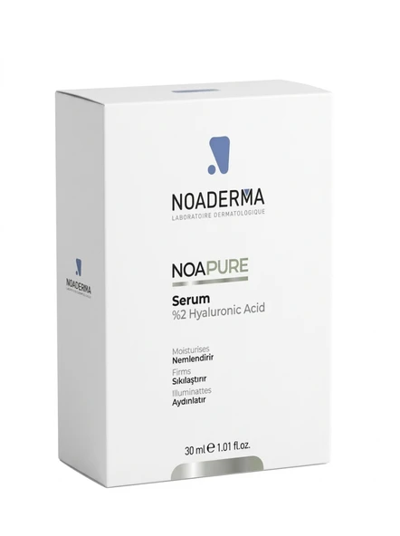 NOADERMA NoaPure Serum 30 ml – 2% Hyaluronic Acid ürün görseli 1