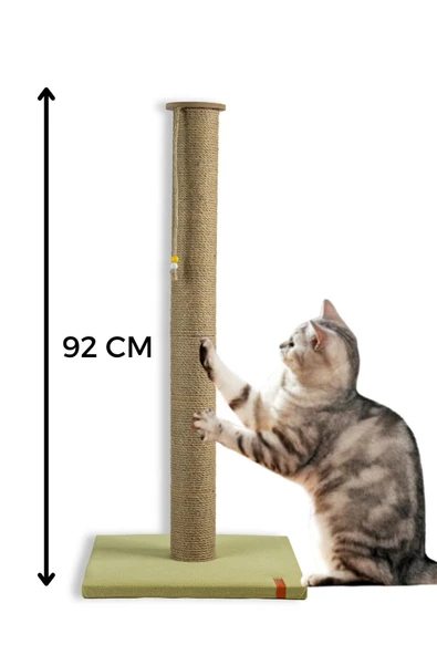 PUGALO 90 cm Büyük Kedi Tırmalam Tahtası Catnipli Uzun Tırmalama Tahtası ürün görseli 1