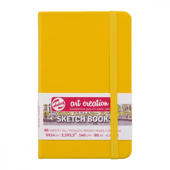 Art creation Sketch Book Eskiz Bloğu 9x14 140gr 80 Yaprak SARI ürün görseli 1