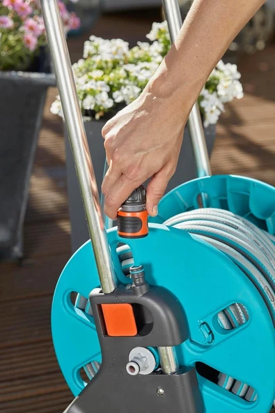 Gardena 18502-20 Hortum Arabası CleverRoll S Set ürün görseli 1