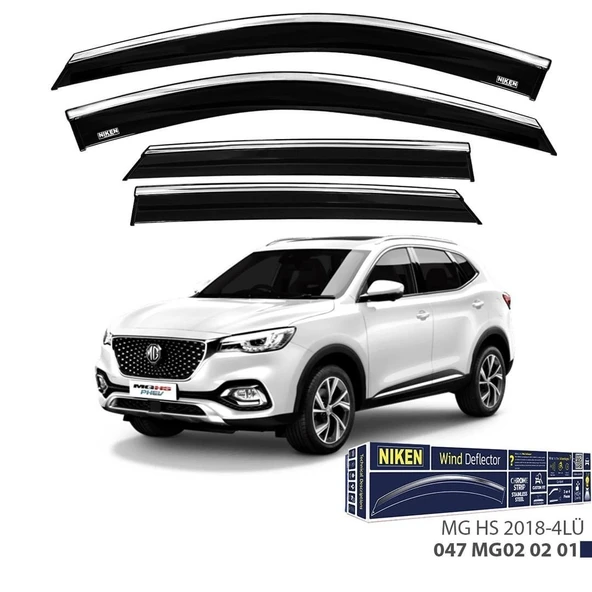 Niken Mg HS Cam Rüzgarlığı Kromlu 4'Lü 2018+ Sonrası ürün görseli 1
