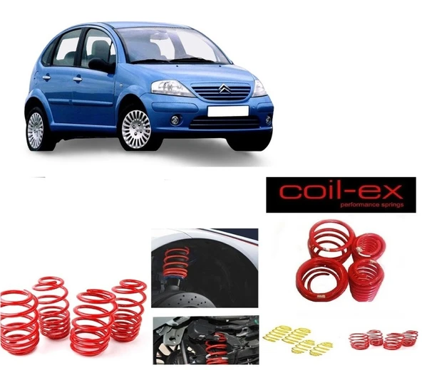 citroen c3 coil-ex 4.cm spor helezon yay ürün görseli 1
