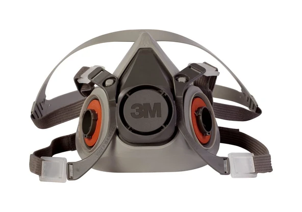 3M 6200 Yarım Yüz Maskesi Orta Boy ürün görseli 1