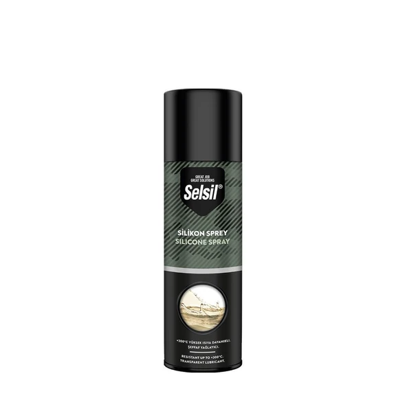 SELSİL SİLİKON SPREY YAĞLAYICI 500 ML ürün görseli 1