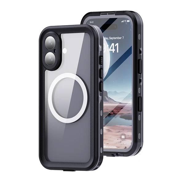 iPhone 16 Kılıf 1-1 Su Geçirmez Lüx Koruma ürün görseli 1