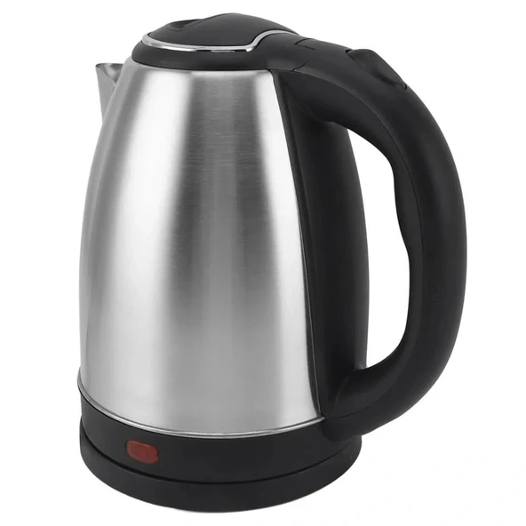Crown CRW-7102 1500W 1.8 Litre Lüks Çelik Su Isıtıcı Kettle İnox GO-53-vice ürün görseli 1