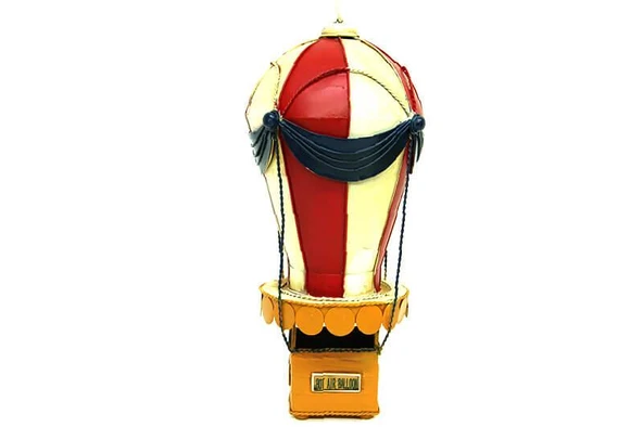 Dekoratif Metal Balon Obje Biblo Vintage Hediyelik ürün görseli 1