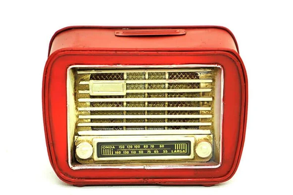 Dekoratif Metal Radyo Kumbara Vintage Ev Ofis Hediyelik ürün görseli 1