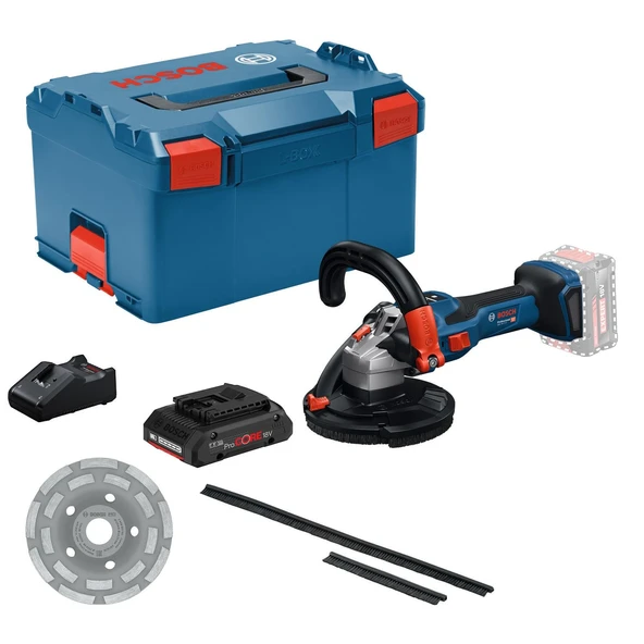 Bosch GBR 18V-15 S 125 mm 1x4.0Ah Procore Tek Akülü Taşlama ürün görseli 1
