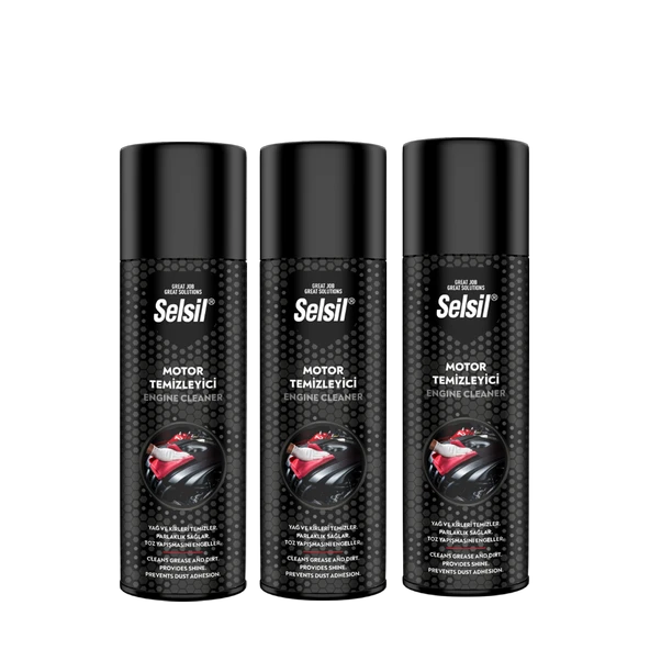 SELSİL MOTOR TEMİZLEME 500 ML 3 ADET ürün görseli 1