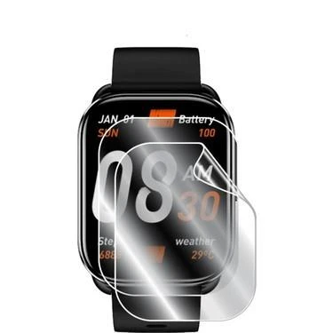 QCY Watch GS ile Uyumlu Hidrojel Nano Film Ekran Koruyucu (2 Adet) ürün görseli 1
