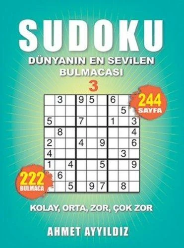 Sudoku Dünyanın En  Bulmacası 3 ürün görseli 1