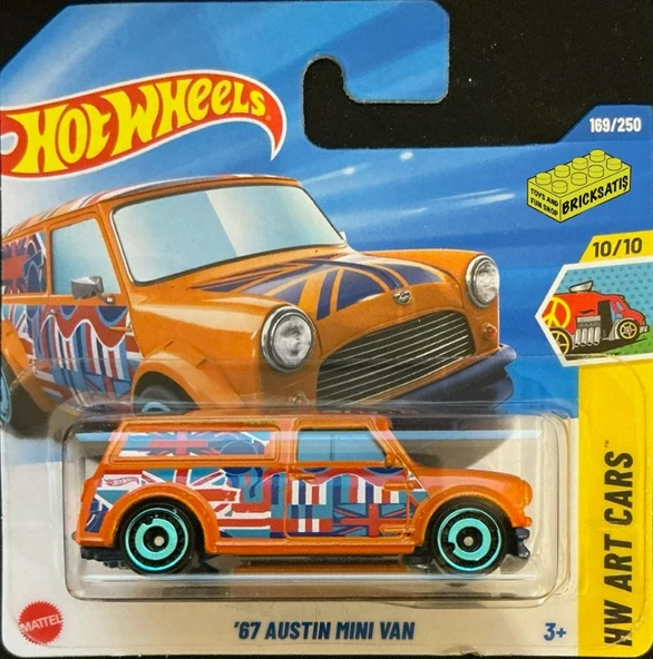 Hot Wheels Tekli Arabalar '67 Austin Mini Van JBB00 (Art Cars) ürün görseli 1