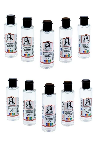 Puzzle Yapıştırıcısı 70 ml (Şeffaf) 70ml 10 Adet Ind-sdr-p101010 ürün görseli 1