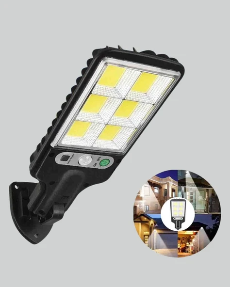 STL616 SENSÖRLÜ SOLAR SOKAK LAMBASI - Resim 3