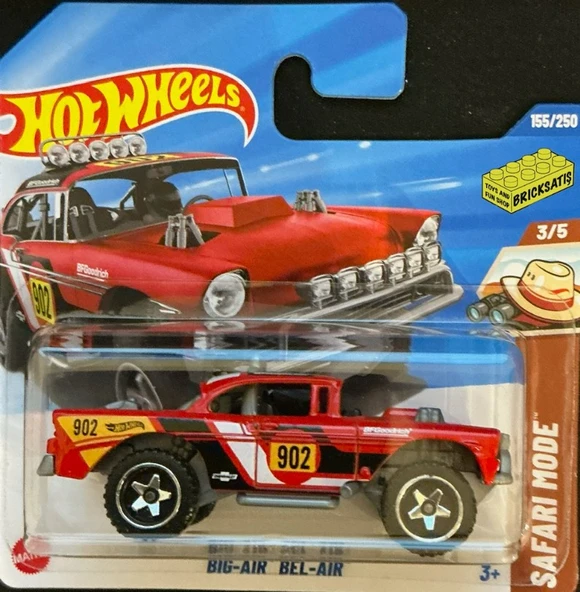 Hot Wheels Tekli Arabalar Big-Air Bel-Air HYY89 (Safari Mode) ürün görseli 1