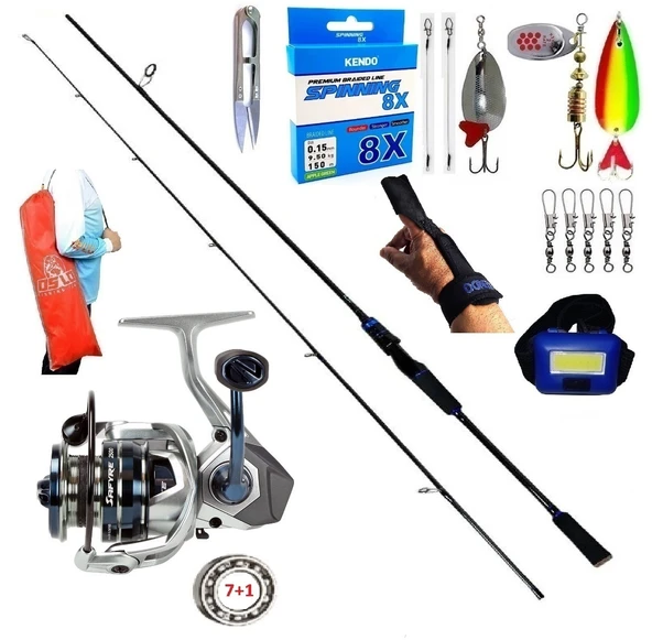 Okuma Safyre 4000 270cm 7-40gr Oslo Legend Turna Spin Olta Takımı Seti ürün görseli 1