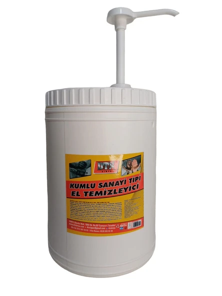 Sanayi Tipi Kumlu Talaşlı El Temizleme Sabunu 4 KG ürün görseli 1