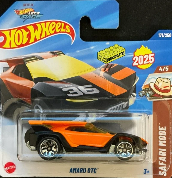 Hot Wheels Tekli Arabalar Amaru GTC HYW36 (Safari Mode) ürün görseli 1