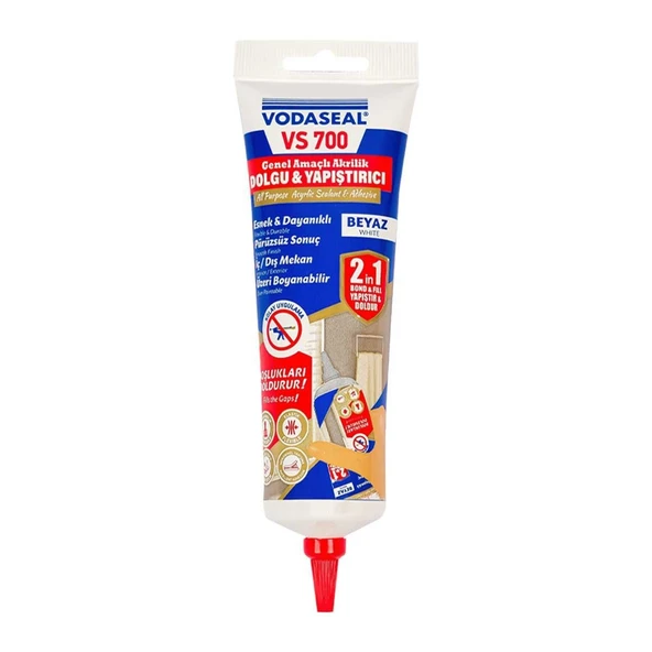 Vodaseal VS700 Akrilik Dolgu ve Yapıştırıcı 400 gr ürün görseli 1
