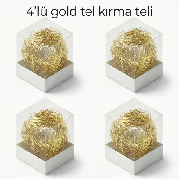Gold 4'lü Paket Bartın Tel Kırma Teli ürün görseli 1