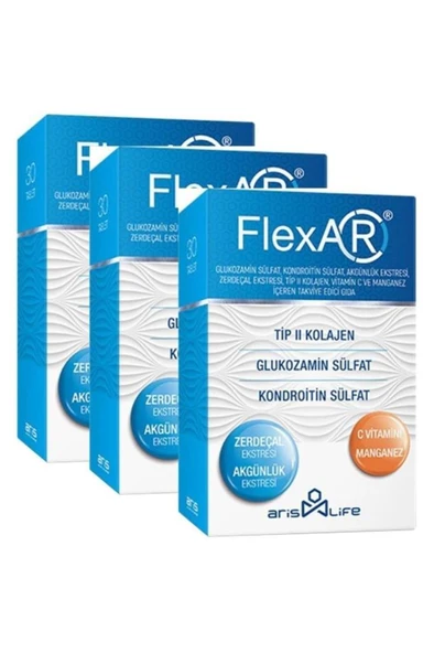 Aris Life Flexar 30 Tablet 3'Lü PAKET (SKT:05/2028) ürün görseli 1