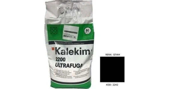 Ennalbur Kalekim Ultra Fuga 2242 Siyah 5 Kg ürün görseli 1