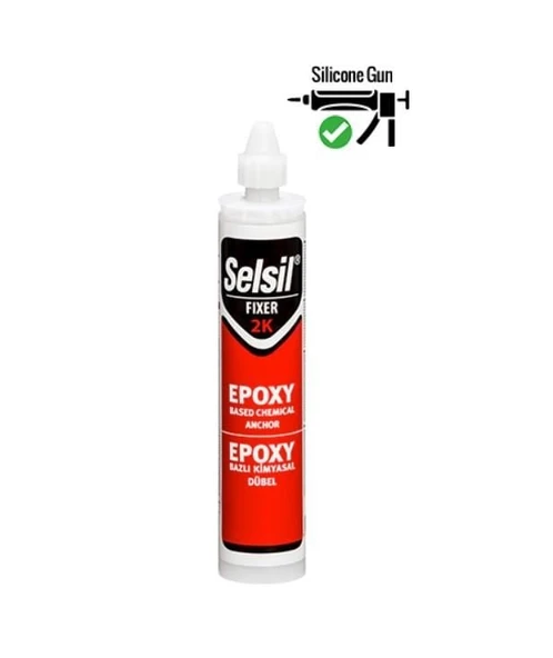 Selsil Epoksi Bazlı Kimyasal Dübel 300 ml ürün görseli 1