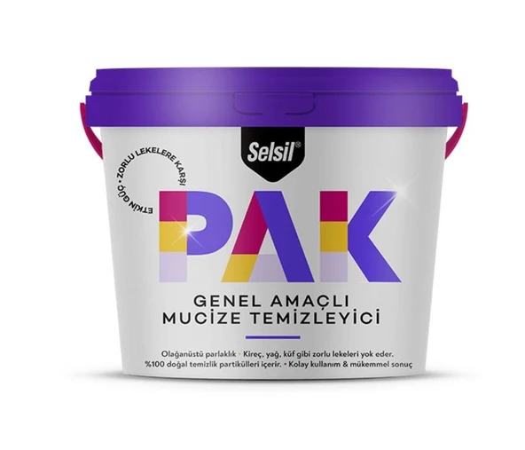 Selsil PAK Genel Amaçlı Mucize Temizleyici 500 gr ürün görseli 1
