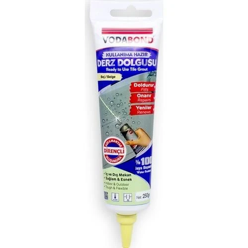 Vodabond Kullanıma Hazır Derz Dolgusu 400 gr Beyaz ürün görseli 1