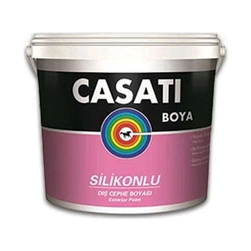 Casati Silikonlu Dış Cephe Boyası 2,5 Litre Beyaz ürün görseli 1