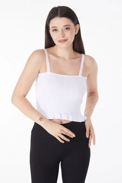 Yazlık triko crop ürün görseli 1