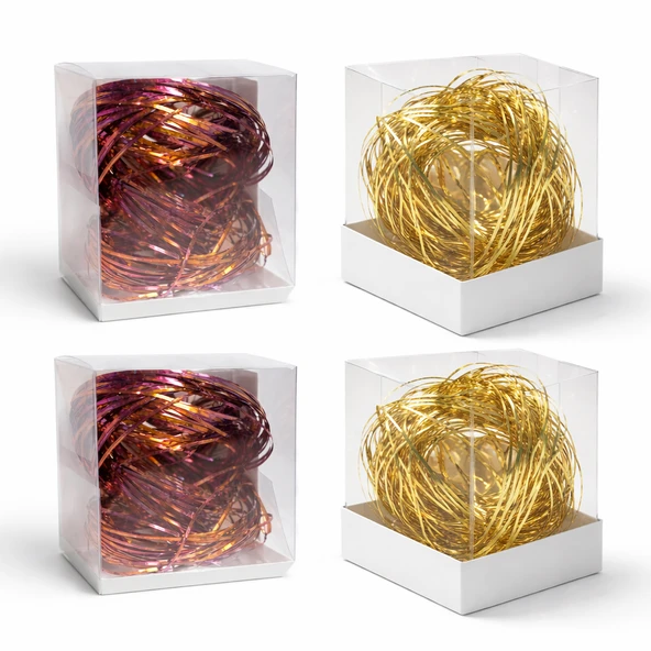 4'lü Paket Pembe - Gold Bartın Tel Kırma Teli ürün görseli 1