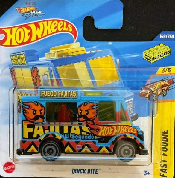 Hot Wheels Tekli Arabalar Quick Bite HYY84 (Fast Foodie) ürün görseli 1
