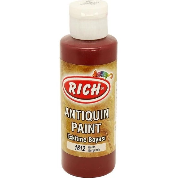 Rich 1602 Bordo 120 ml Eskitme Ahşap Boyası ürün görseli 1