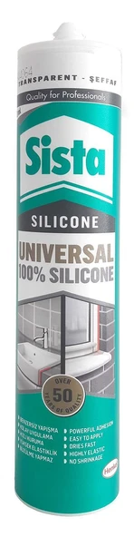 Sista Üniversal Şeffaf Silikon 280 ml - Resim 3