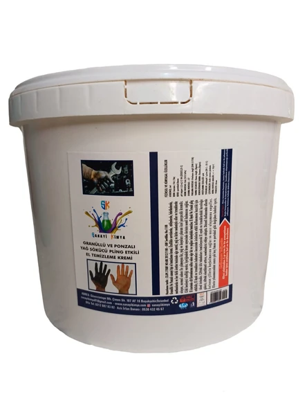 Talaşlı ponzalı El Temizleme Sabunu ( Kremi ) 15 KG ürün görseli 1