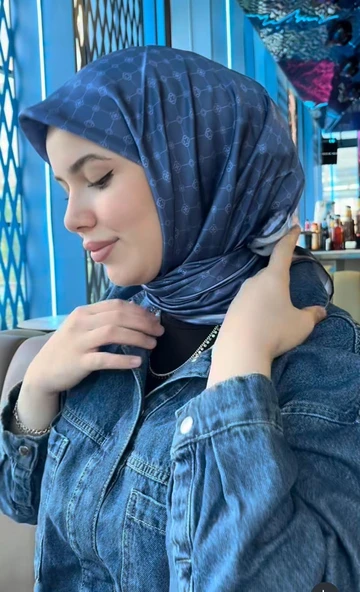 İpek Twill Eşarp - 2025 İlkbahar-Yaz (T)  8981713-923 ürün görseli 1