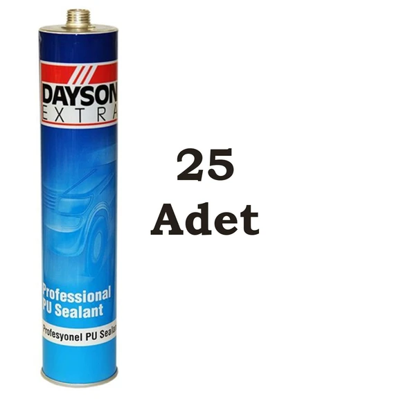 DAYSON Poliüretan Pu Mastik BEYAZ  280 ml 25 ADET ürün görseli 1