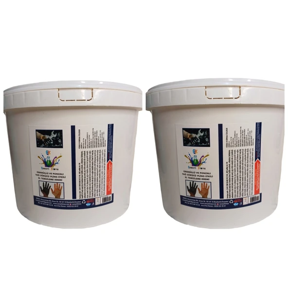 Talaşlı ponzalı El Temizleme Sabunu ( Kremi ) 8 KG + 8 KG ürün görseli 1