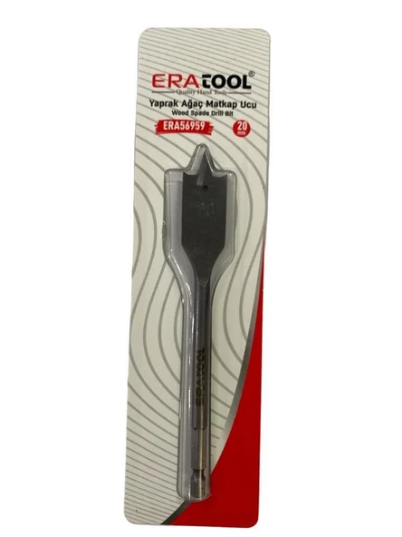 Eratool 56959 Altıgen Yassı Ahşap Maktap Ucu 20 mm ürün görseli 1