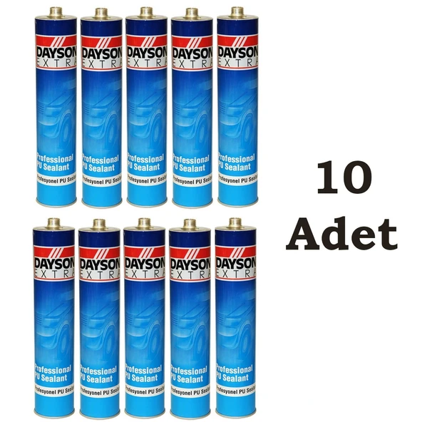 DAYSON Poliüretan Pu Mastik SİYAH 280 ml 10 ADET ürün görseli 1