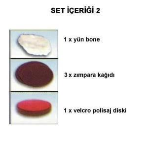 Nikon N 33995 Polisaj Seti 125 mm 9 Parça ürün görseli 1