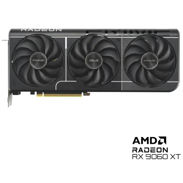 ASUS RADEON PRIME-RX9060XT-O8G 8GB GDDDR6 128BIT 1XHDMI 2XDP EKRAN KARTI ürün görseli 1