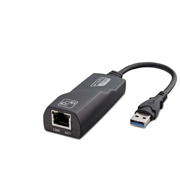 Ethernet Card Usb3.0 1000Mbps Siyah HDX5265 ürün görseli 1
