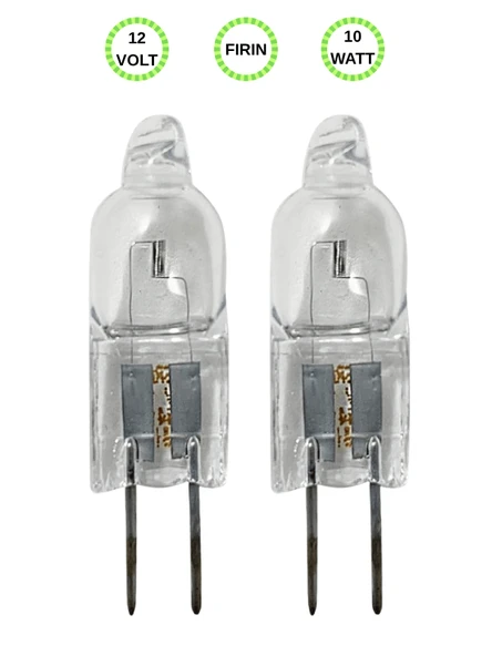 (2 Adet) Ledvance 12Volt 10W Sarı Işık G4 Duylu (İğne Bacak) Fırın Ampulü ürün görseli 1